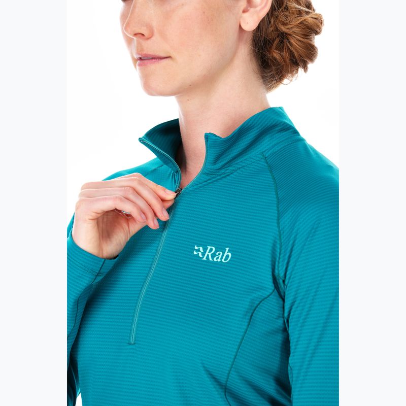 Women's Longsleeve Rab Sonic LS Zip ultramarine 4