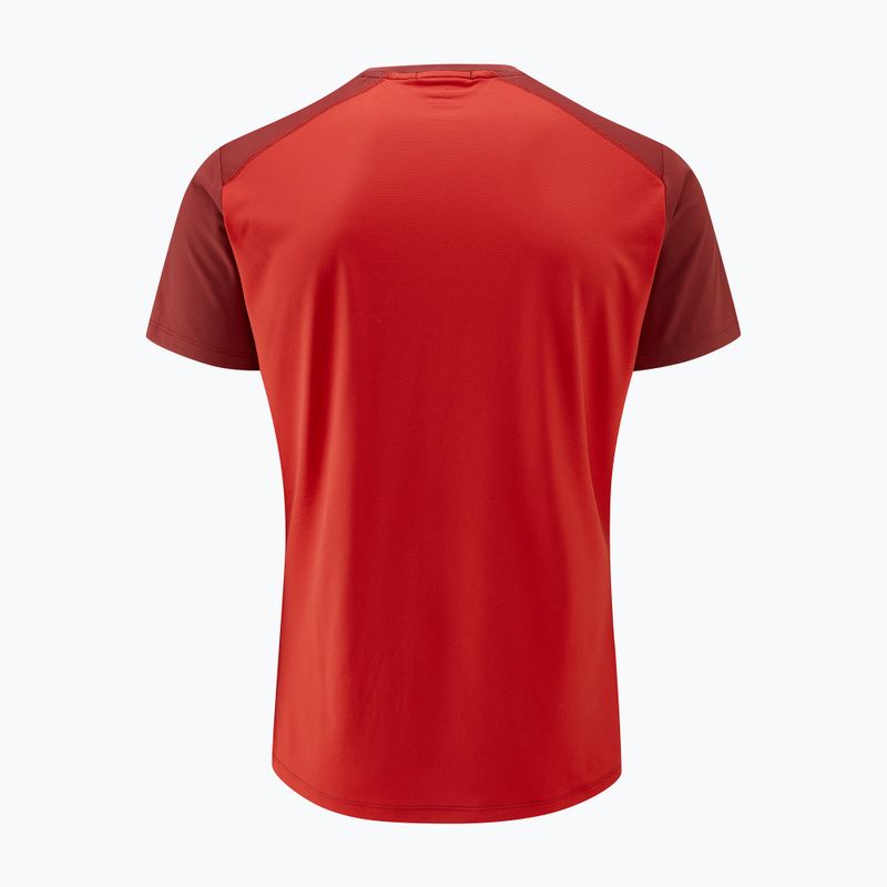 Men's Rab Force ascent red/oxblood red t-shirt 6