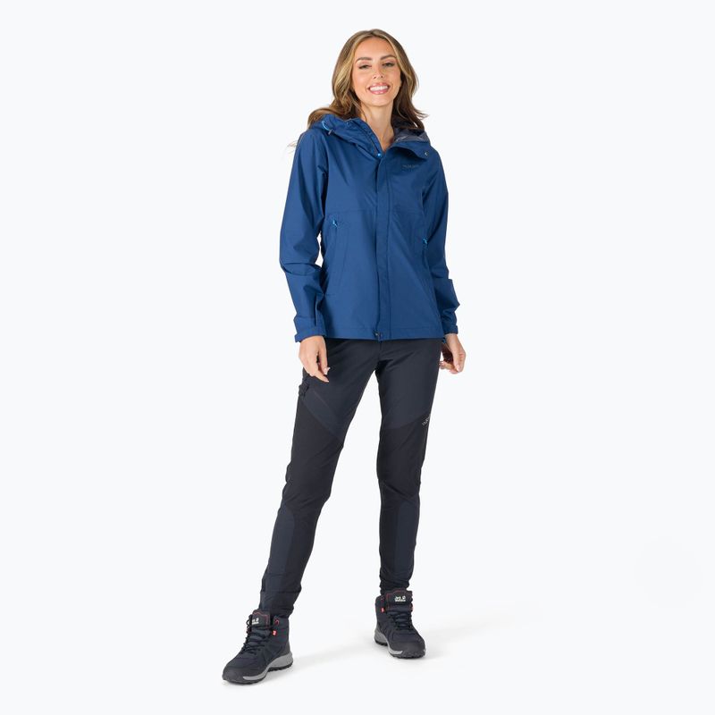 Women's softshell trousers Rab Torque Mountain black-grey QFU-41-BE-08 2