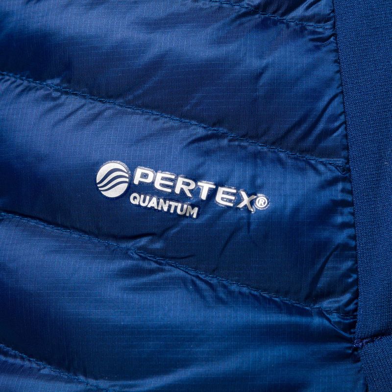 Women's down jacket Rab Cirrus Flex 2.0 Hoody blue QIO-69 4
