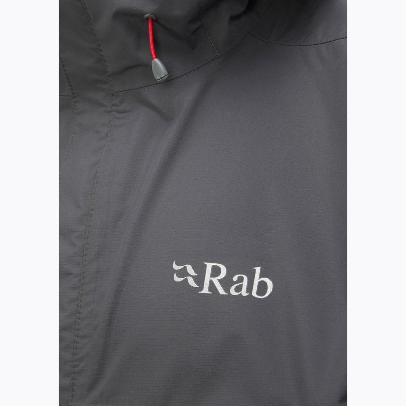 Rab Downpour Eco graphene men's rain jacket 6