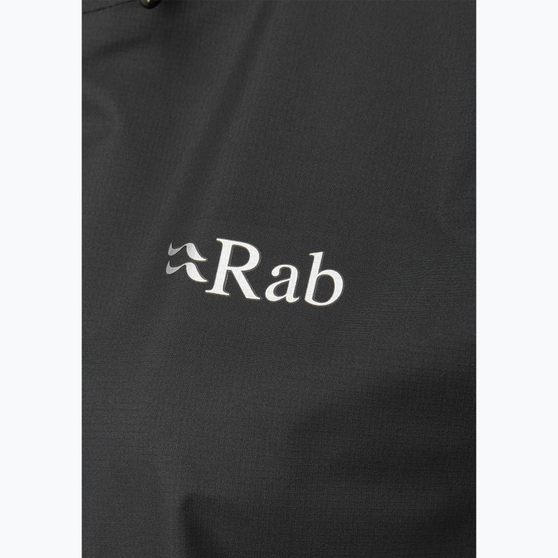 Women's rain jacket Rab Downpour Eco black 15