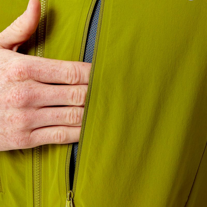 Rab Borealis men's softshell jacket green QWS-35 5