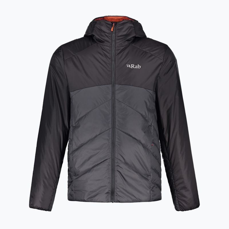 Men's down jacket Rab Xenon 2.0 black-grey QIO-94-AGR-MED 10