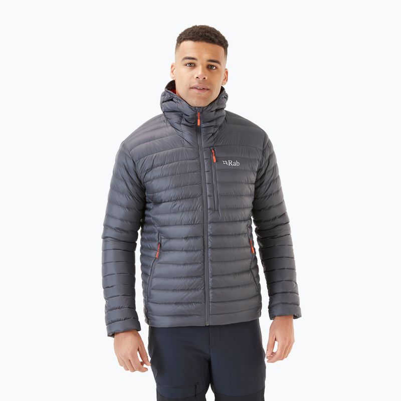 Men's Rab Microlight Alpine graphene down jacket