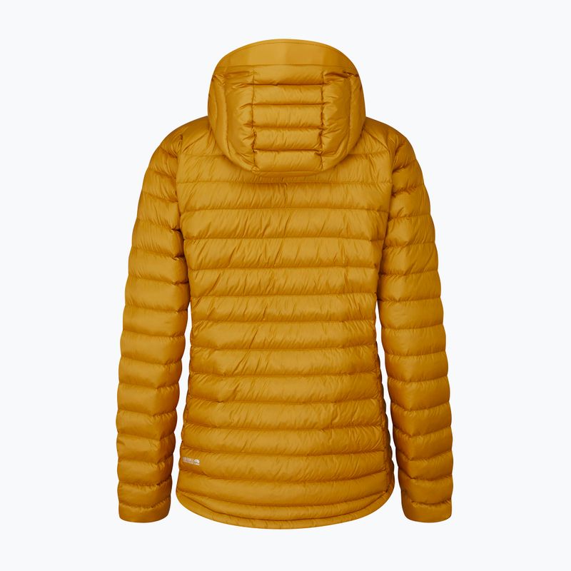 Women's down jacket Rab Microlight Alpine yellow QDB-13-DBN-08 2