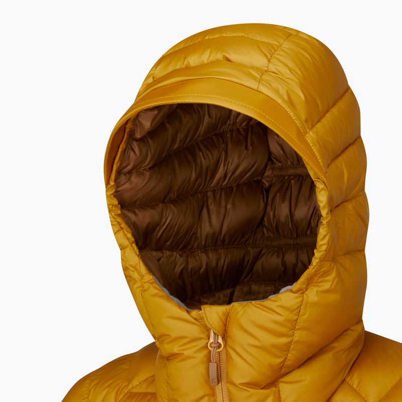 Women's down jacket Rab Microlight Alpine yellow QDB-13-DBN-08 3
