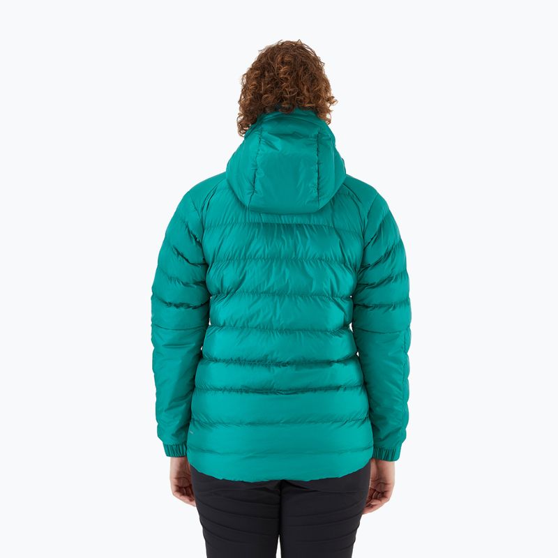 Women's insulated jacket Rab Nebula Pro storm green 2