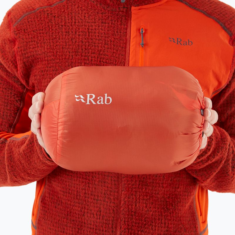Men's Rab Infinity Alpine down jacket black/anthracite 10
