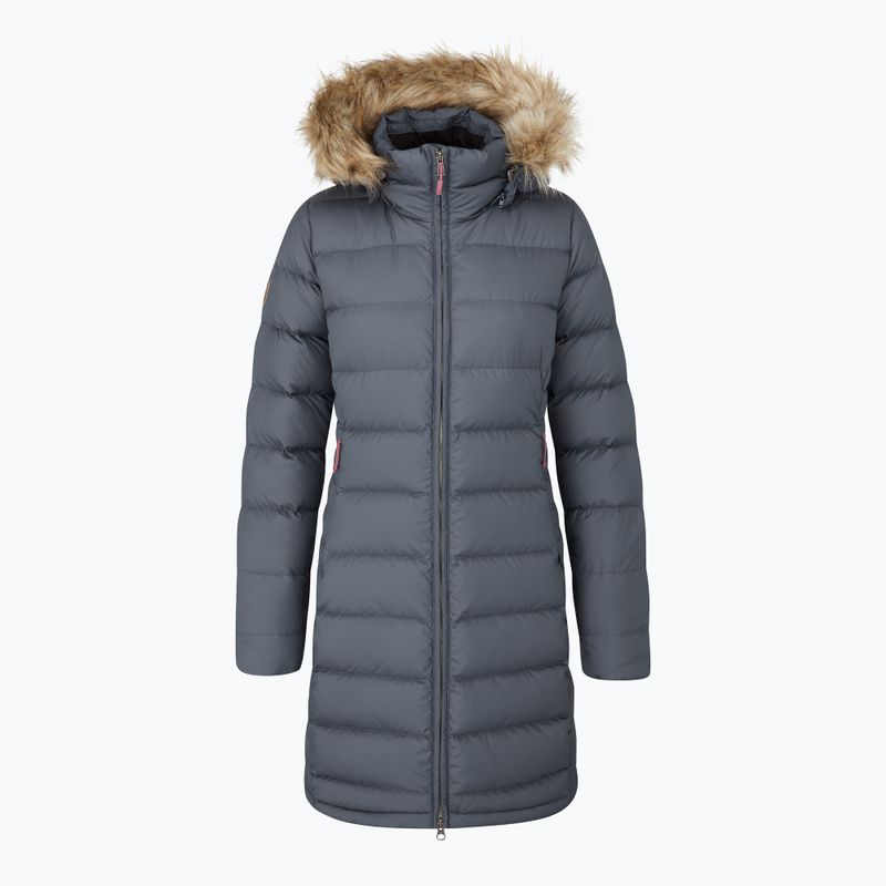Women's down coat Rab Deep Cover Parka steel 3