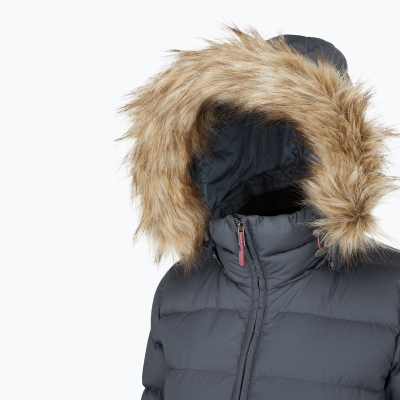 Women's down coat Rab Deep Cover Parka steel 5