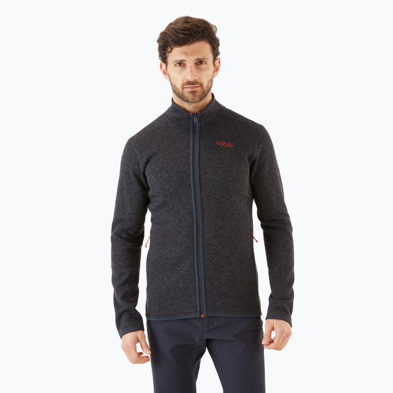 Men's Rab Quest sweatshirt anthracite