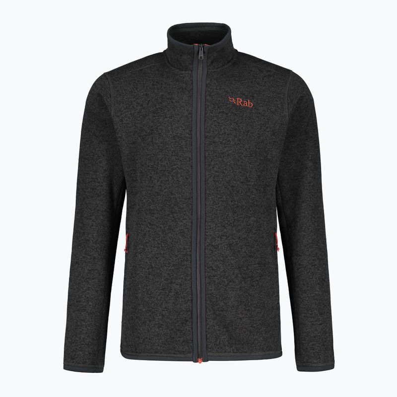 Men's Rab Quest sweatshirt anthracite 3