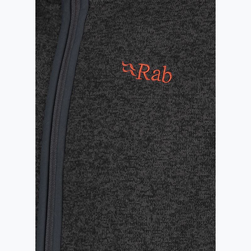 Men's Rab Quest sweatshirt anthracite 6