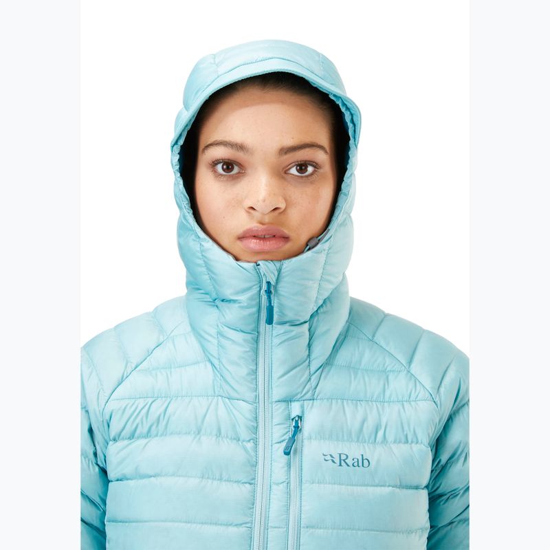 Women's Rab Microlight Alpine meltwater down jacket 4