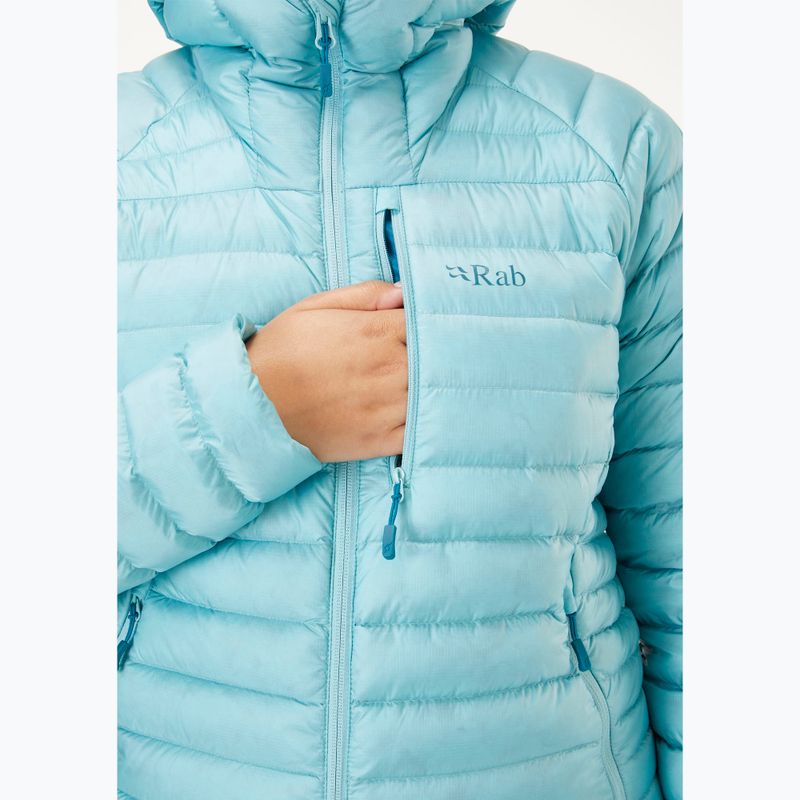 Women's Rab Microlight Alpine meltwater down jacket 5