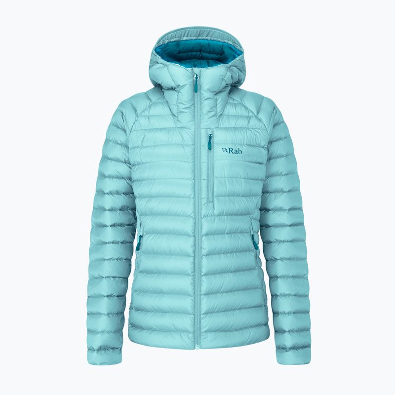 Women's Rab Microlight Alpine meltwater down jacket 10