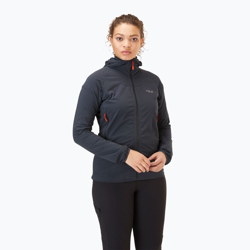 Women's softshell jacket Rab Borealis beluga