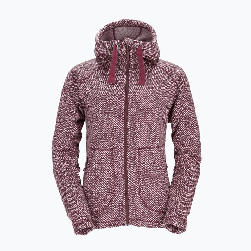 Women's Rab Amy Hoody sweatshirt rioja 3