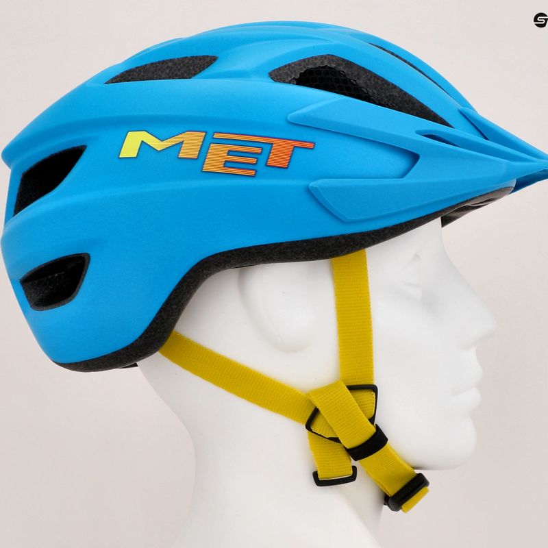 MET Crackerjack blue/yellow bicycle helmet 3HM147CE00UNCI1 11