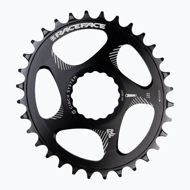 RACE FACE Cinch DM Oval sprocket black 3