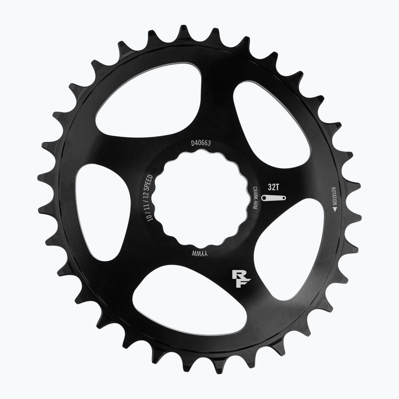 RACE FACE Cinch DM Oval sprocket black 4