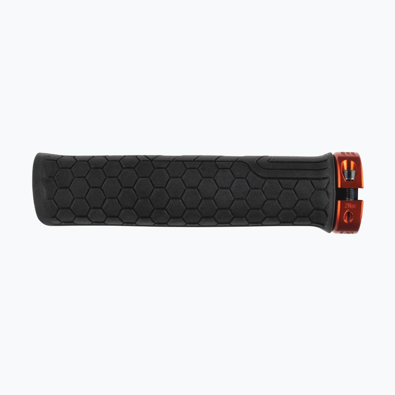 RACE FACE Getta black/orange handlebar grips 3