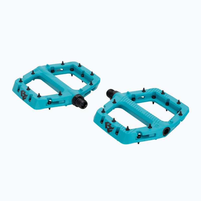 Bicycle pedals RACE FACE Chester Large turquoise 2