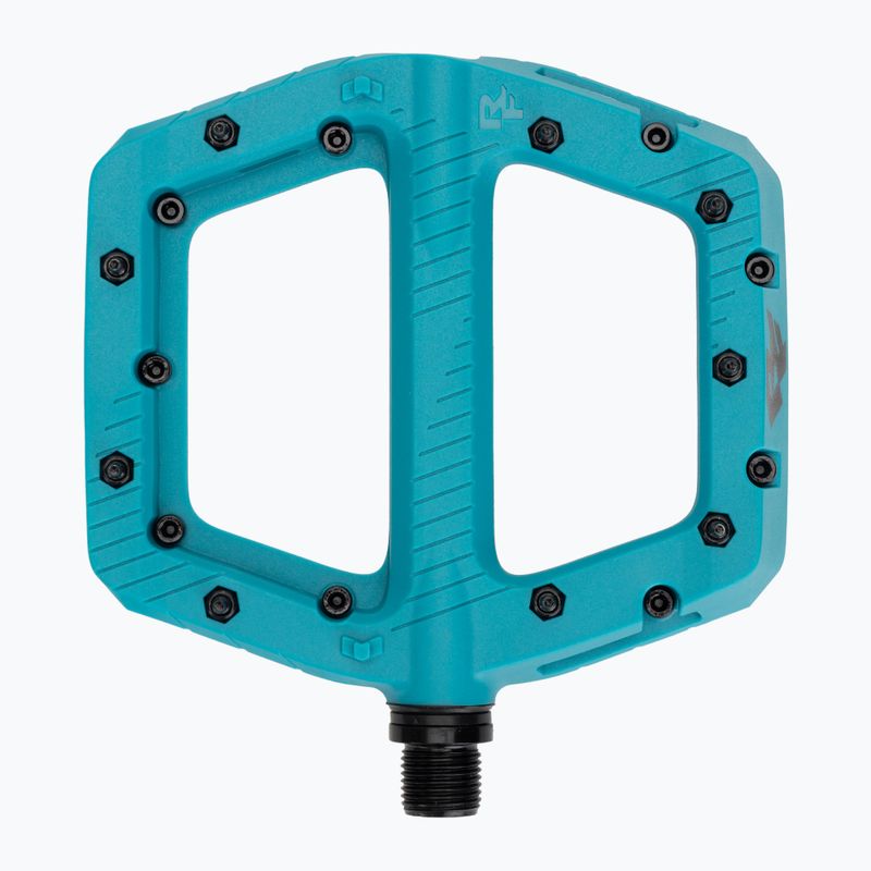 Bicycle pedals RACE FACE Chester Large turquoise 4