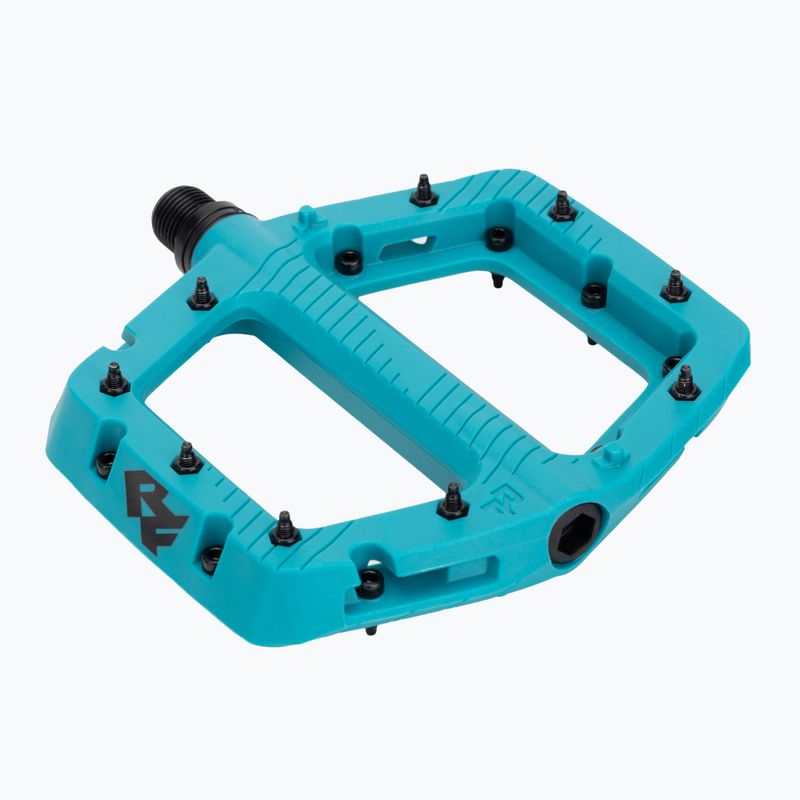 Bicycle pedals RACE FACE Chester Large turquoise 5