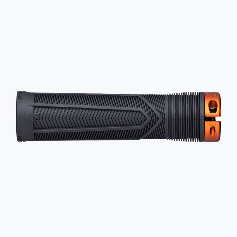 RACE FACE Chester black/orange handlebar grips 2