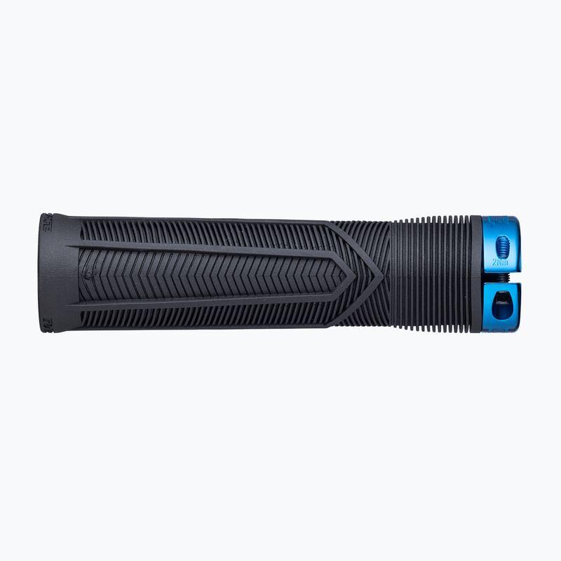 RACE FACE Chester black/blue handlebar grips 2