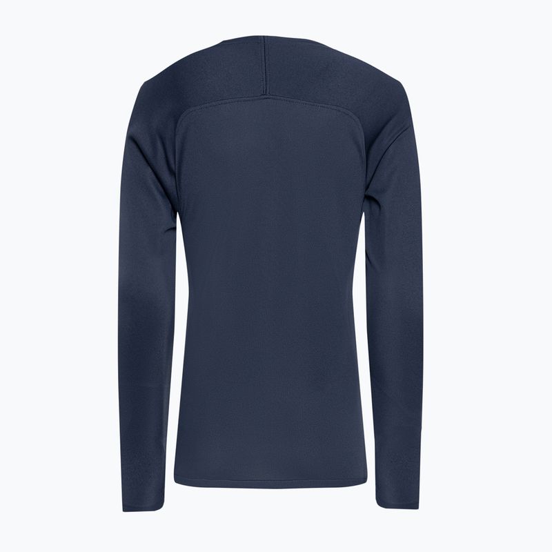 Nike Dri-FIT Park First Layer midnight navy/white children's thermal longsleeve 2