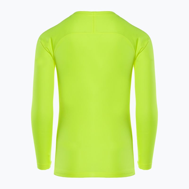 Nike Dri-FIT Park First Layer volt/black children's thermoactive longsleeve 2