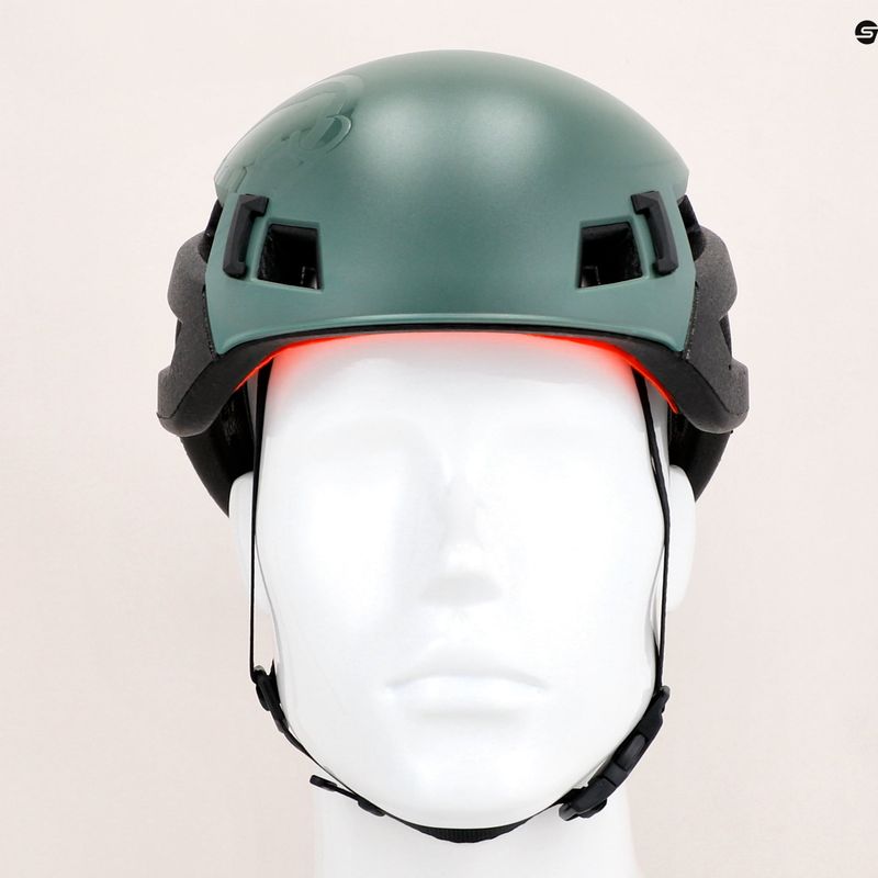 Mammut Wall Rider green climbing helmet 12