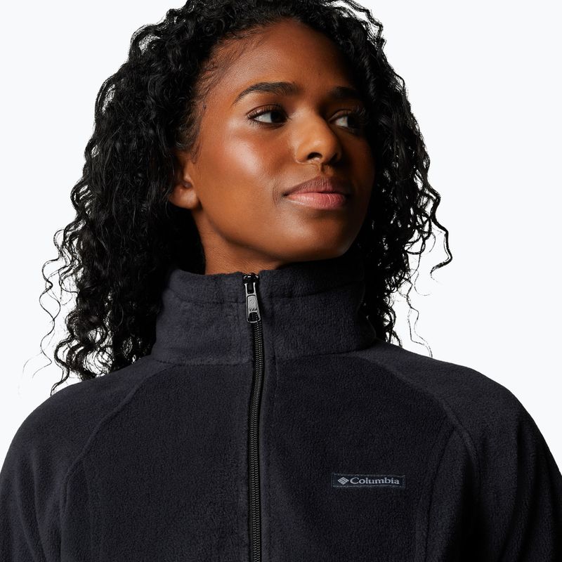 Women's sweatshirt Columbia Benton Springs Full Zip black 6