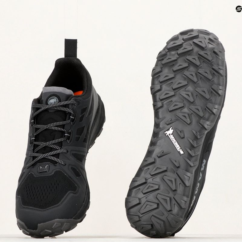 Men's hiking boots Mammut Saentis Low black 11