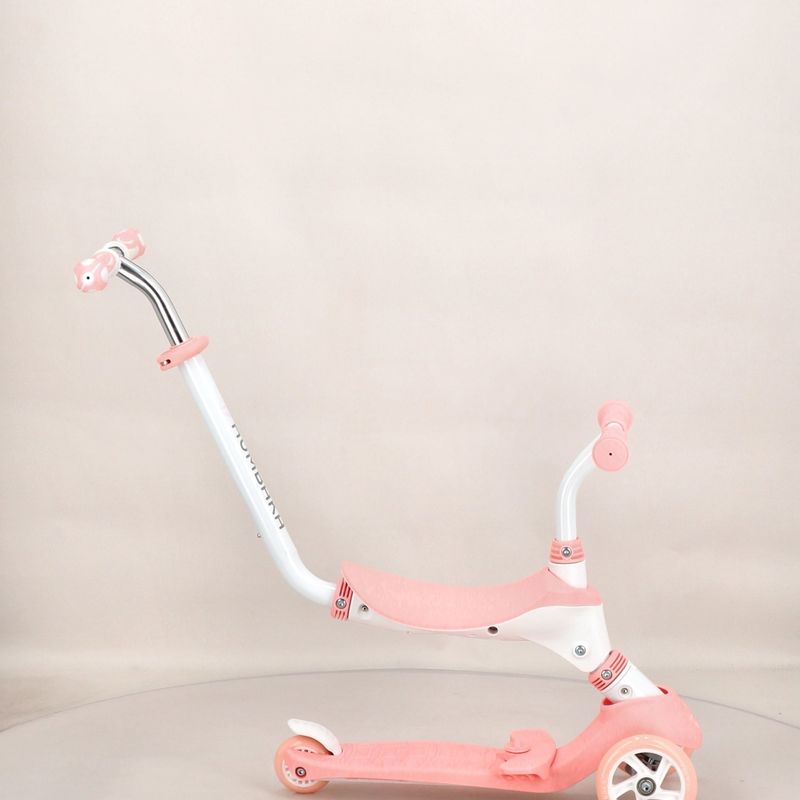 HUMBAKA Fun 3in1 children's scooter pink KS002 18