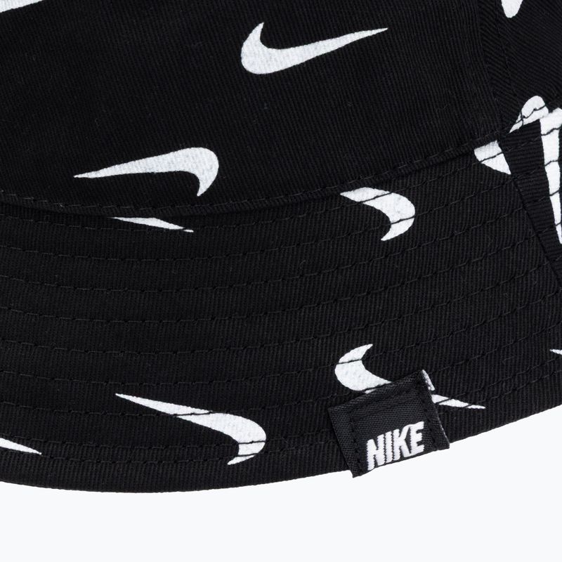Children's hat Nike Swoosh Print Bucket black 3