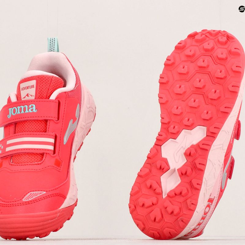 Joma J.Adventure 2210 orange-pink children's running shoes JADVW2210V 12