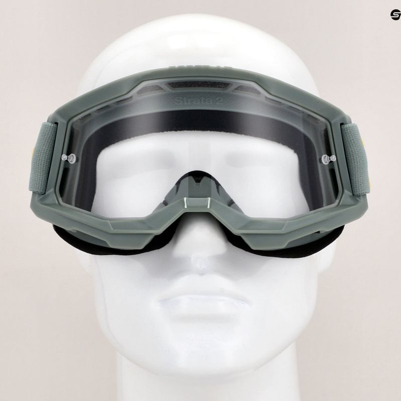 Men's 100% Strata 2 isipizi/clear cycling goggles 50027-00006 7