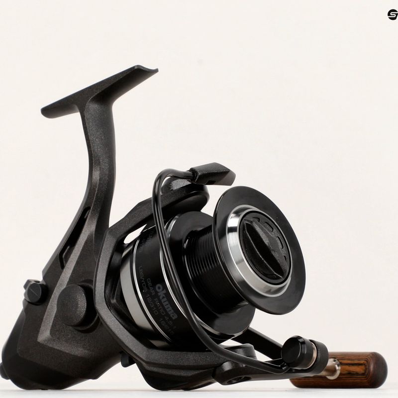 Okuma Pulzar carp fishing reel black PZB-4000 9