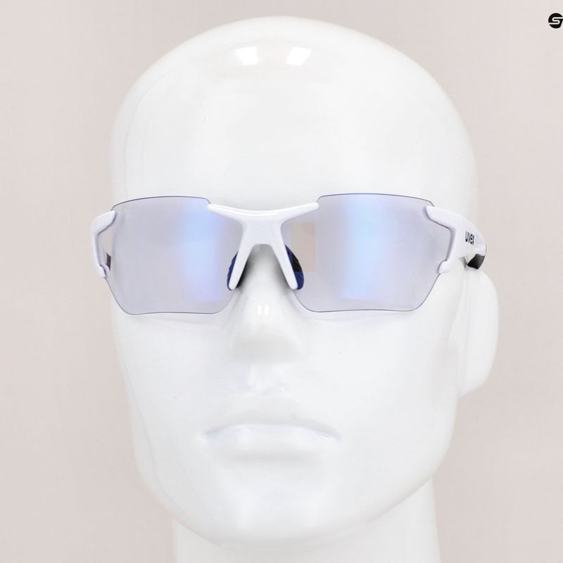 UVEX Sportstyle 803 R V white/litemirror blue cycling goggles 53/0/971/8803 11