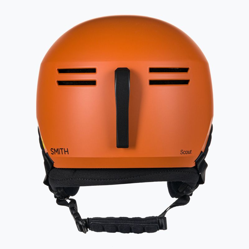 Smith Scout matte carnelian ski helmet 3