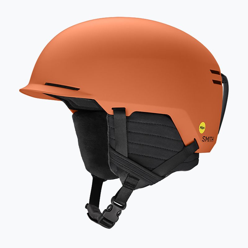 Smith Scout matte carnelian ski helmet 8