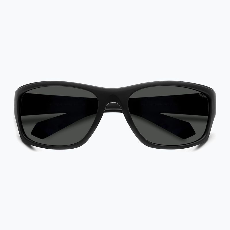 Polaroid PLD 2135/S matte black blue/grey polarised men's sunglasses 4