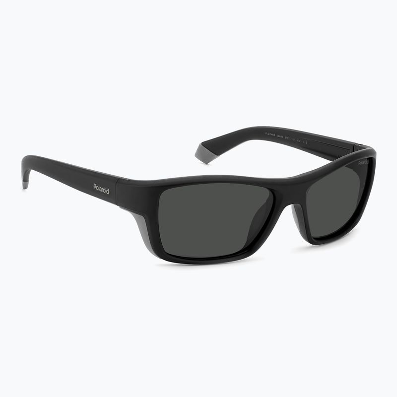 Polaroid PLD 7046/S black grey/grey polarised men's sunglasses