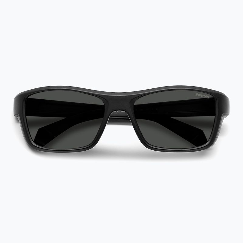 Polaroid PLD 7046/S black grey/grey polarised men's sunglasses 4