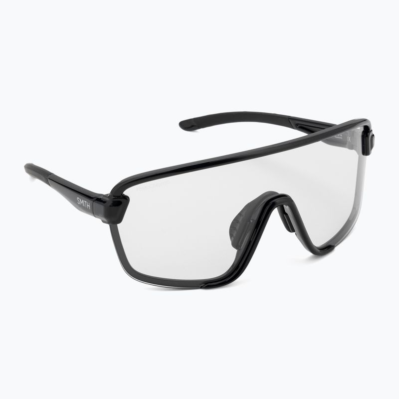 Smith Bobcat matte black/chromapop photochromic clear to grey sunglasses 2