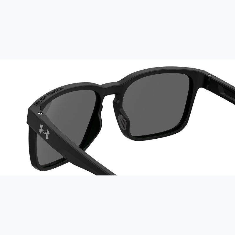 Men's Under Armour Assist 2 black/green multilayer sunglasses 6